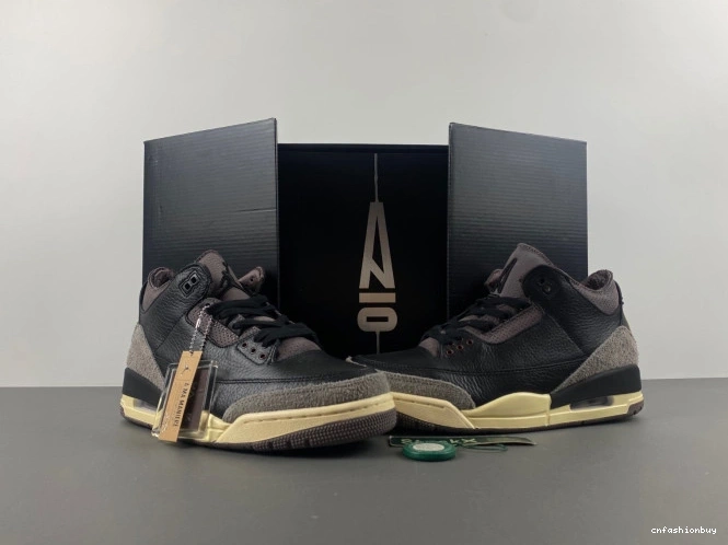 A Jordan Ma Maniere Black 3 FZ4811-001 Air x 1018